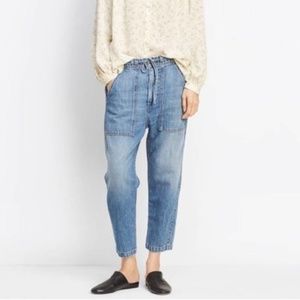 Vince relaxed fit denim trouser